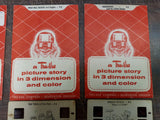 Vtg Tru-Vue Gift Set 1950's 2 Magic Eyes Viewers & 11 Assorted Photo Cards & Box