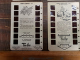 Vtg Tru-Vue Gift Set 1950's 2 Magic Eyes Viewers & 11 Assorted Photo Cards & Box