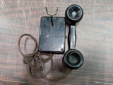 Vtg Kellogg Telephone Switchboard & Supply CO Wall Mount Phone receiver & Wires