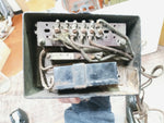 Vtg Kellogg Telephone Switchboard & Supply CO Wall Mount Phone receiver & Wires