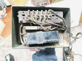 Vtg Kellogg Telephone Switchboard & Supply CO Wall Mount Phone receiver & Wires