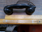 Vtg Kellogg Telephone Switchboard & Supply CO Wall Mount Phone receiver & Wires