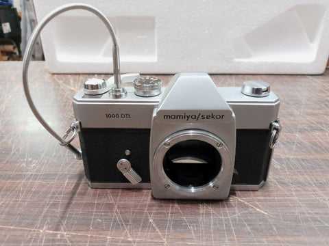 Vtg Mamiya/Sekor 1000DTL SLR 35mm Camera Japan Untested Photography Body Only