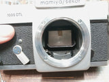 Vtg Mamiya/Sekor 1000DTL SLR 35mm Camera Japan Untested Photography Body Only