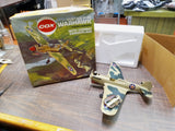 Vtg Cox Curtiss P-40 Warhawk Engine Powered Combat Camouflage Aircraft NO-5500