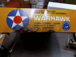 Vtg Cox Curtiss P-40 Warhawk Engine Powered Combat Camouflage Aircraft NO-5500