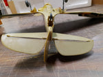 Vtg Cox Curtiss P-40 Warhawk Engine Powered Combat Camouflage Aircraft NO-5500