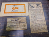 Vtg Oster Unitary Cutting Assembly Assorted Sizes & Models Small Animal Clippers