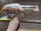 VTG 1992 American Motorcycle Harley By Allan Girdler Ron Hussey Hardcover Books