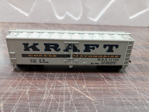 Vtg HO Scale Kraft Cheese and Mayonnaise Refrigerator Train Car WRX11160 Mantua