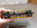 Vtg HO Train The Katy MKT 47150 Serves the Southwest Cattle Car Yellow Freight