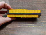 Vtg HO Train The Katy MKT 47150 Serves the Southwest Cattle Car Yellow Freight