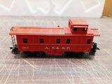 Vtg HO Lionel #0817-07 A.T. & S.F. Caboose Red Train Collectible Postwar Plastic