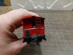 Vtg HO Lionel #0817-07 A.T. & S.F. Caboose Red Train Collectible Postwar Plastic
