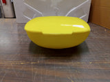 Vtg Yellow Square Pyrex Ovenware 2 1/2 Quart Serving Bowl Hostess & Lid A-15 USA