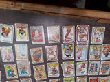 Vtg Awesome All-Stars Baseball Leaf Box & Assorted Stickers Collectibles 1988