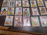 Vtg Awesome All-Stars Baseball Leaf Box & Assorted Stickers Collectibles 1988