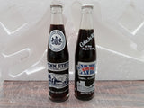 Vtg Penn State 1982 & Super Bowl 1984 Glass 10OZ Collectible Bottles Coca-Cola