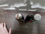 Vtg Penn State 1982 & Super Bowl 1984 Glass 10OZ Collectible Bottles Coca-Cola