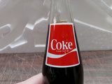 Vtg Penn State 1982 & Super Bowl 1984 Glass 10OZ Collectible Bottles Coca-Cola