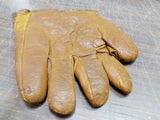 Vtg Yale Big League Genuine Leather Baseball Glove F34 Collectible Memorabilia
