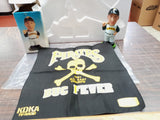 Pittsburgh Pirates Bill Mazeroski Bobblehead & Handkerchief 1991 Buc Fever KDKA