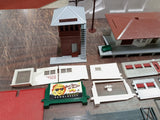 Vtg 1952 Plasticville U.S.A. by Bachmann Toy Train Accessories 5400298 0&S Scale