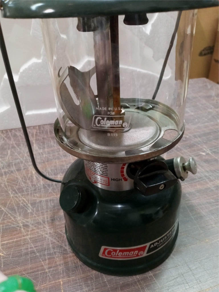 Coleman Adjustable Two Mantle Gas Camping Lantern Model 288A700