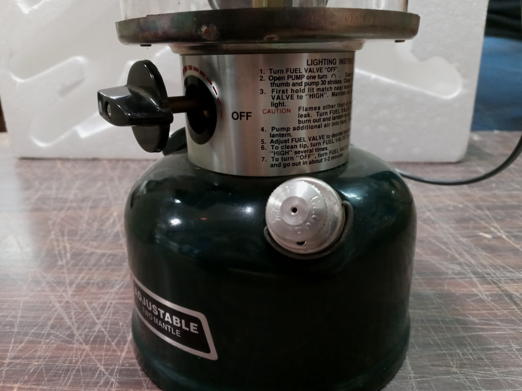 Coleman Adjustable Two Mantle Gas Camping Lantern Model 288A700 & Acce –  cyclewarehouse.online