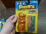 Vtg Pez Petz Collection Purrl Cat Sidney Kangaroo Cheeky Chipmunk Blubbers Whale