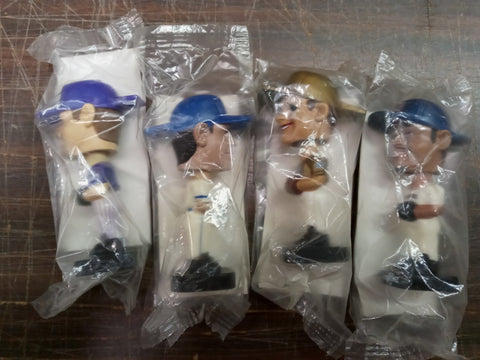 Vtg Mini Post Cereal Mini Bobbleheads 3IN Martinez Rodriguez Gonzalez & All Star