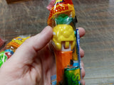 Vtg Pez Dispensers Sourz Interactive Classic Sour Grape Watermelon Pineapple