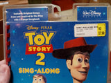 Vtg Disney Pixar Toy Story 2 Read Along 1999 & Sing Along Cassette Tapes & Books