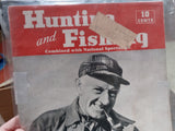 VTG October 1942 & 1943 Hunting Fishing Magazines Combined National Sportsman