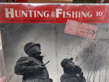 VTG October 1942 & 1943 Hunting Fishing Magazines Combined National Sportsman