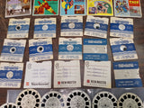 Vtg GAF 1969 Talking View Master & Model H Lighted 66-81 & 63 Assorted Reels