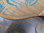 Vtg Tenisopp Rotao Wooden Beach Racquets Tennis Ping Pong Table Paddles Sports