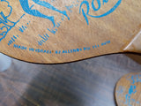 Vtg Tenisopp Rotao Wooden Beach Racquets Tennis Ping Pong Table Paddles Sports