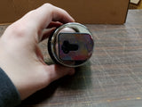 Vtg Tapered Air Filter Emgo A/F Chrome End 42mm Universal Clamp-On 12-55742 NIB