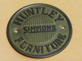 Vtg 1900-1950 Huntley Simmons Collection Furniture Tag Collectible Advertisement