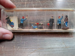 Vtg Assortment Mini Travelers Plastic People AHM Merten Track Crew ETC Train
