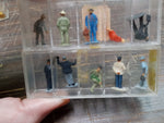 Vtg Assortment Mini Travelers Plastic People AHM Merten Track Crew ETC Train