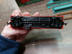 Vtg Tyco HO Scale Freight Unloading Box Car Burlington No Remote Control Train