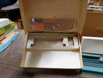 Vtg Tyco HO Scale Freight Unloading Box Car Burlington No Remote Control Train
