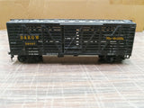Vtg TYCO HO Scale Black Rio Grande D&RGW 39497 Cattle Car Sliding Doors No Box