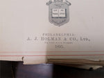 Vtg AJ Holman 1895 Holy Bible Complete Concordance Illustrative Refurbish Needed