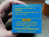 Emgo Engine Oil Filter Yellow 10-29800 Replaces Suzuki 16500-45810 & 45040 NIB