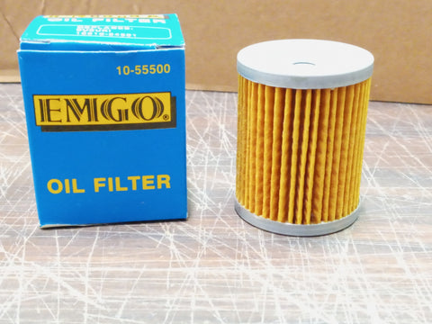 Emgo Yellow Engine Oil Filter 10-55500 Race Proven Replaces Suzuki 16510-24501
