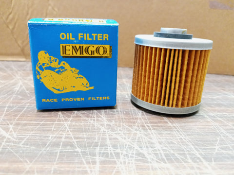 Emgo Race Proven Oil Filter 10-79100 Orange Standard Yamaha Replacement NIB