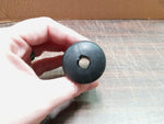 EMGO Triumph Bonneville Logo Kickstart Black Rubber Motorcycle Peg 83-11470